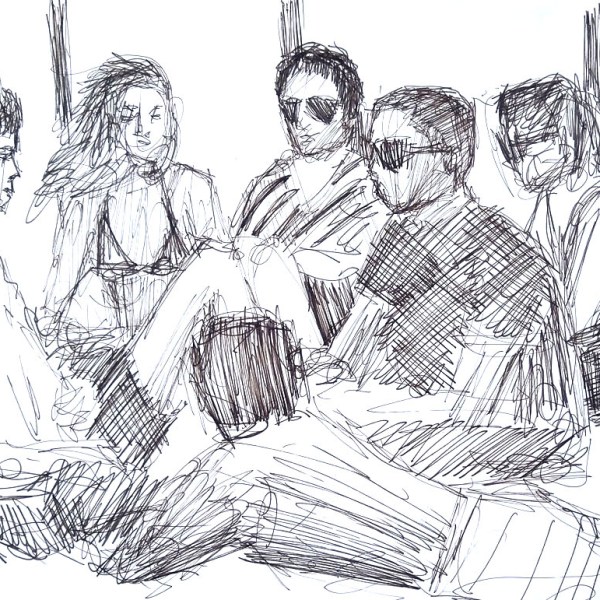 Bocetos rápidos a&nbsp;tinta