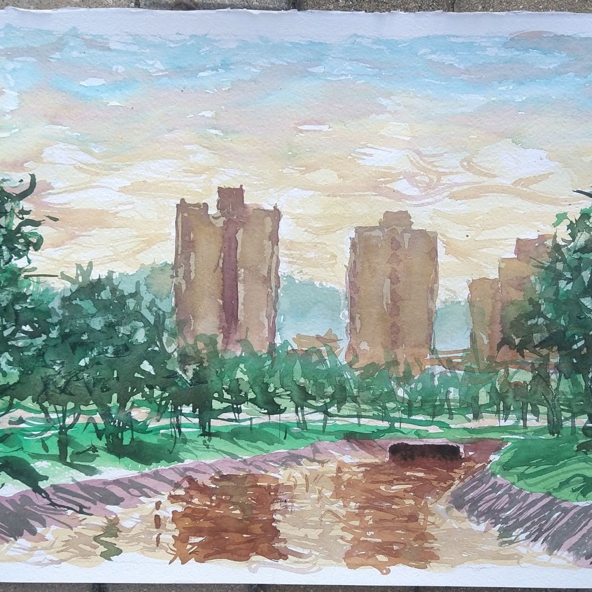 Acuarela: Capturando la Luz en Alameda del&nbsp;Río