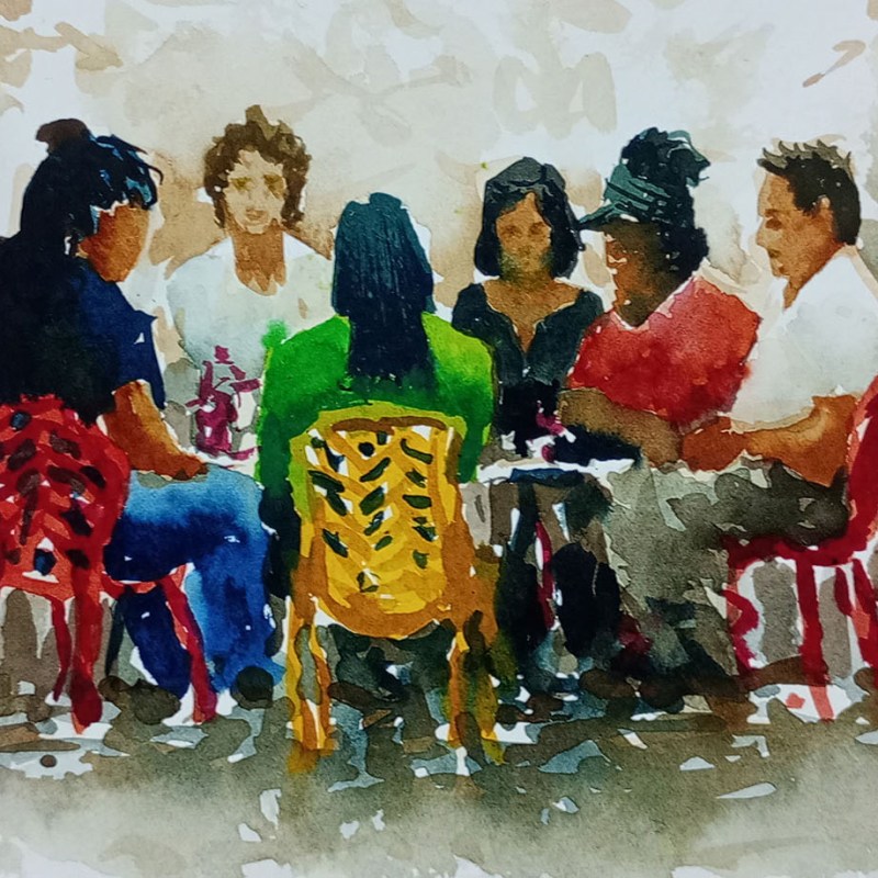 Escuela de Acuarela 01: Pintar la Vida en&nbsp;Vivo